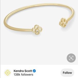 Kendra Scott Rue Cuff Bracelet In Gold